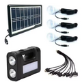 Pack Panel Solar Linterna Portatil