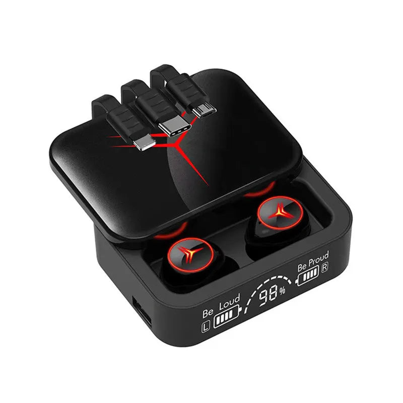 M88 Plus Power Bank Con Auriculares